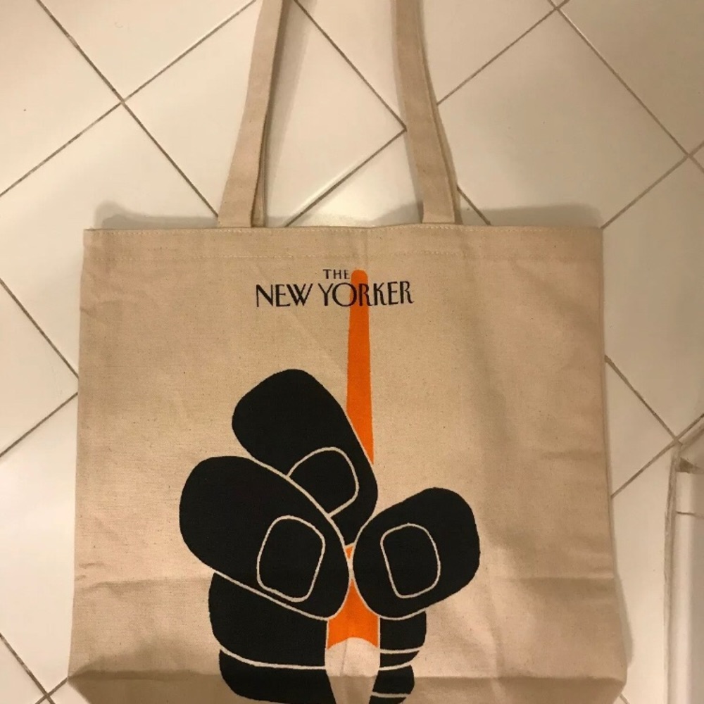 The New Yorker Magazine Canvas Tote Bag